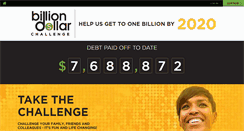 Desktop Screenshot of billiondollarpaydown.com